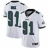 Nike Philadelphia Eagles #91 Fletcher Cox White NFL Vapor Untouchable Limited Jersey,baseball caps,new era cap wholesale,wholesale hats